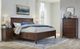 A-America® Westlake Cherry Brown Queen Storage Panel Bed-1