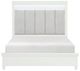Homelegance® Kidman Gray/White Queen Panel Bed-2