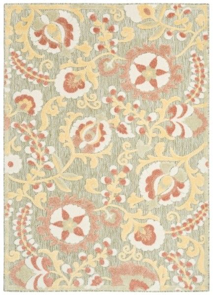 Nourison Home™ Aloha Sage Rose 5'x8' Area Rug-0