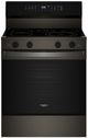 Whirlpool® 30" Black Stainless Steel Freestanding Electric Range -0