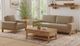 International Furniture Direct Sedona Brown Chair-1