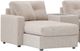 Drew & Jonathan Home ModularOne New Horizon 5-Piece Beige Modular Chaise Sectional with Console-1