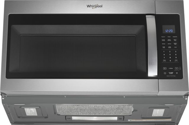 Whirlpool® 1.9 Cu. Ft. Fingerprint Resistant Stainless Steel Over the Range Microwave-3