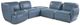 Natuzzi Editions Customizable Lake 5-Piece Leather Sectional -0