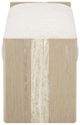 Michael Amini® Lotus Bay Sand Accent Bench-2