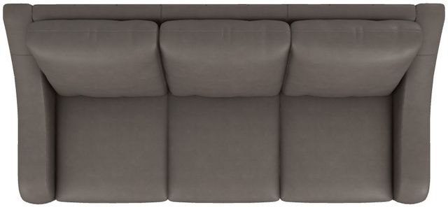La-Z-Boy® Charlie Greystone Leather Sofa-5