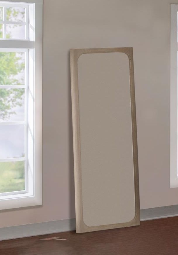 Coaster® Solano Weathered Mango 80" Full Length Floor Mirror-1