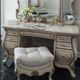 Michael Amini® Platine De Royale Champagne Vanity Desk-1