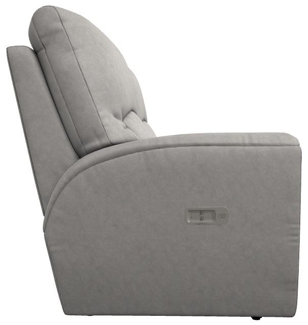 La-Z-Boy® Cassian Powder Power Reclining Loveseat with Headrest-3