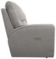 La-Z-Boy® Cassian Powder Power Reclining Loveseat with Headrest-3