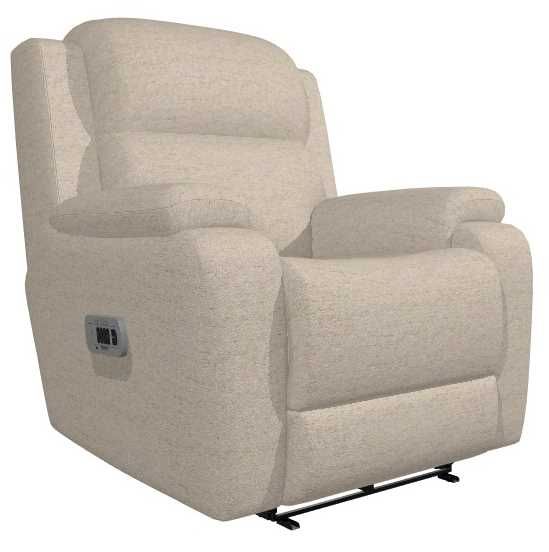 La-Z-Boy® Dorian Bisque Power Wall Recliner with Headrest and Lumbar-0