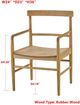 Forty West Huck Brown Accent Chair-1