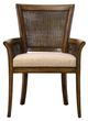 Furniture Classics Langley Dark Brown/Light Tan Dining Arm Chair-1