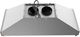 FORNO® Venezia Alta Qualita 48" White Wall Mounted Range Hood with Antique Brass Accessories, Touch Controls and Baffle Filters-4