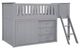 Homelegance® Orion Gray Twin Low Loft Bunk Youth Bed with Dresser-0