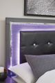 Signature Design by Ashley® Lodanna Gray 80" King Panel Bed-2