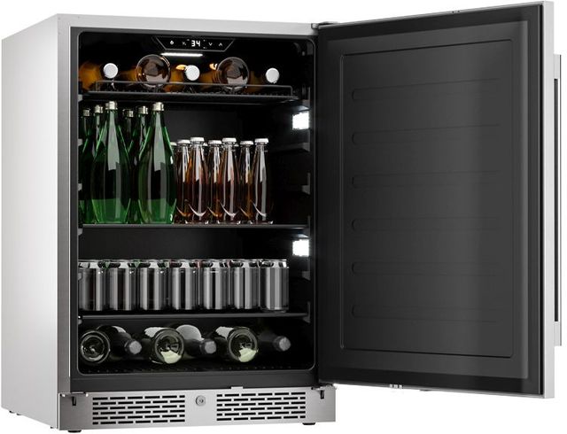 Zephyr Presrv™ 24" 5.6 Cu. Ft. Stainless Steel Under the Counter Refrigerator-2