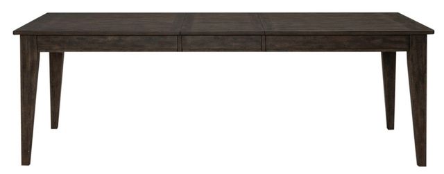 Liberty Furniture Midland Falls Rustic Brown Rectangular Dining Table-4