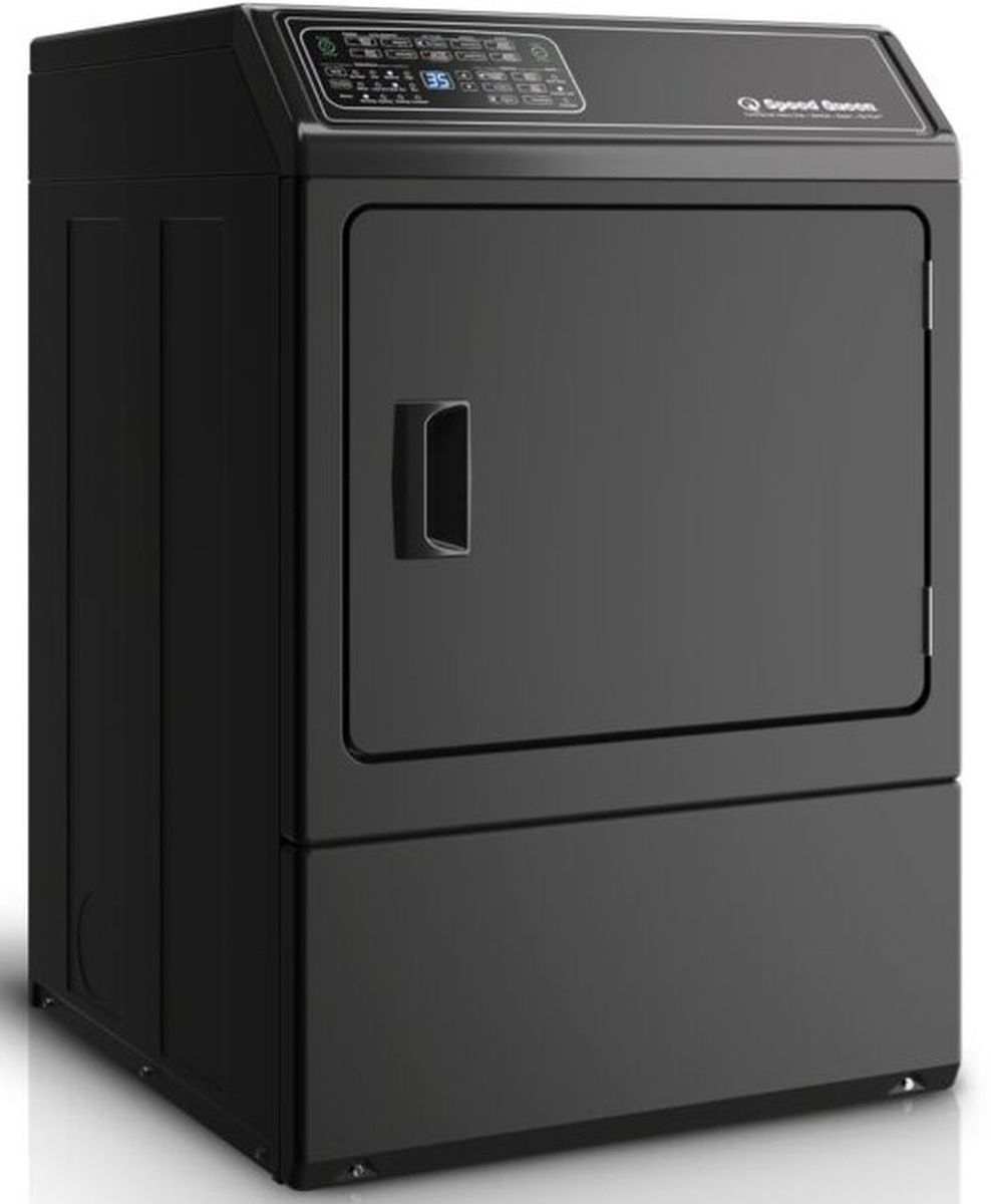 Speed Queen® Matte Black Front Load Laundry Pair | Drees