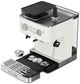 KitchenAid® Porcelain White Semi Automatic Espresso Machine with Burr Grinder-1
