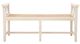 Furniture Classics Circles Brown/Cream White Bench-1