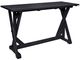 C R Plastics Harvest 72" Black Bar Table-0