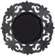A & B Home Distressed White Wall Mirror-4