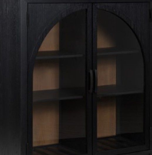 Signature Design by Ashley® Armenleigh Black/Brown Bar Cabinet-2