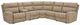 Signature Design by Ashley® Next-Gen DuraPella 6-Piece Sand L-Shape Power Reclining Sectional with Console-0