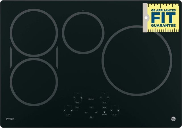 GE Profile™ Series 30" Black Built-in Touch Control Induction Cooktop-3