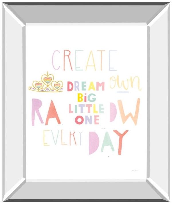 Classy Living Ann Kelle Dream Big Little One 22" Wall Art-0