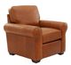 Customizable All Leather Chair with Down Seating-2