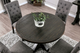 Furniture of America® Alfred Antique Black Round Dining Table-3
