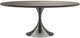 Caracole® Classic Semper Mirror Top Dining Table with Deep Bronze Base-0