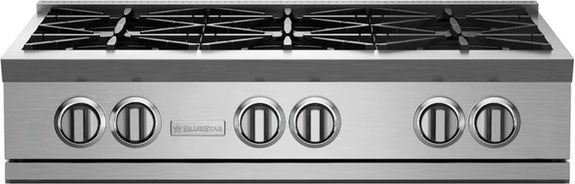 BlueStar® RNB Series 36" Stainless Steel Liquid Propane Gas Rangetop-0