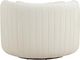 TOV Furniture Nura Cream Swivel Accent Chair-5