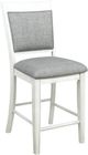 Crown Mark Fulton Gray/White Counter Height Chair-0