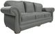 Craftmaster® Customizable CM Leather Bombay Shaped Arm Sofa-2