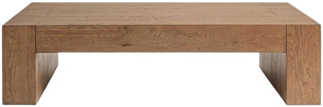 Classic Home Bristol Cafe Brown 70" Coffee Table-2