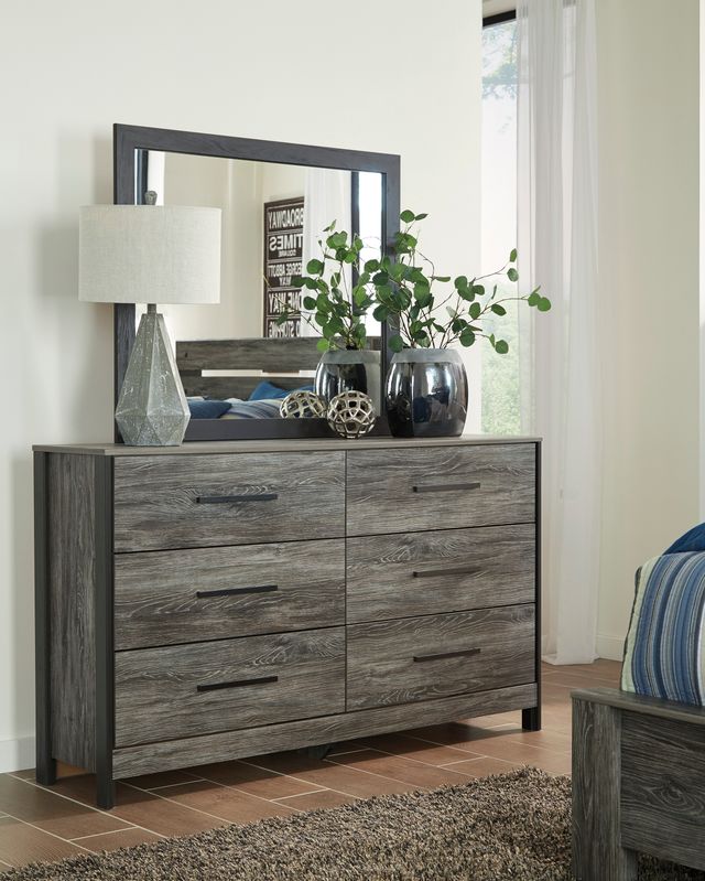 Signature Design by Ashley® Cazenfeld Black/Gray Bedroom Mirror-2