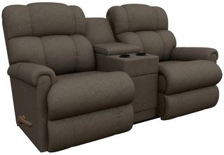 La-Z-Boy® Pinnacle Java Manual Wall Reclining Loveseat with Console