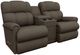 La-Z-Boy® Pinnacle Java Manual Wall Reclining Loveseat with Console-0