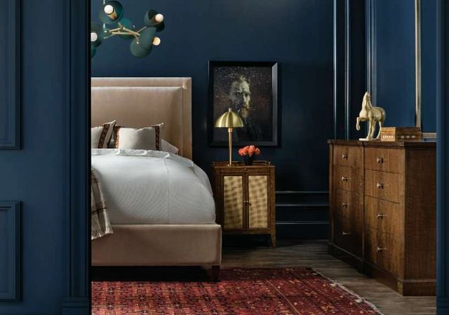 Hooker® Furniture Archives Liber Oat California King Panel Bed-1