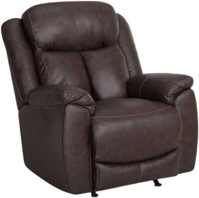 Franklin™ Warner Duvall Coffee Manual Rocker Recliner-0