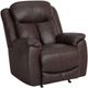 Franklin™ Warner Duvall Coffee Manual Rocker Recliner-0