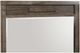 Elements International Logic Grey Dresser and Mirror Set-3