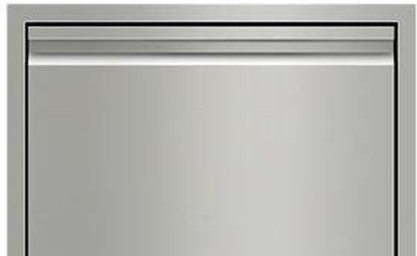 Wolf® 24" Stainless Steel Right Hinge Tall Dry Storage-1