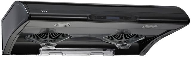 XO XOA Series 36" Black Under Cabinet Hood-0