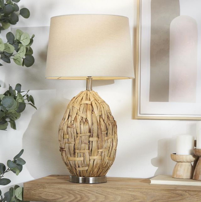 Deco Marche Brown 27" Table Lamp-3