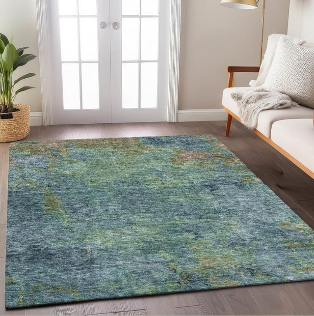 Dalyn™ Rug Company Trevi TV9 Blue 5'x8' Area Rug-4